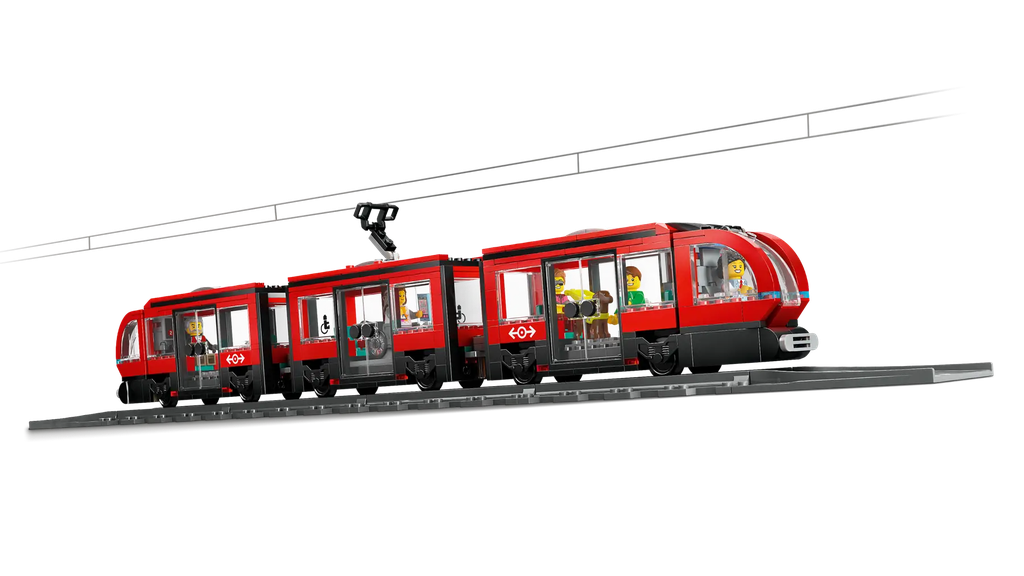 ファミコン LEGO 60423 City Downtown Streetcar and Station | My Toy Shop